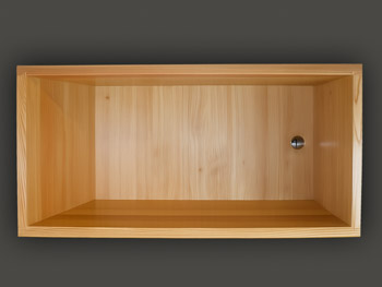 Holzbadewanne Rechteck