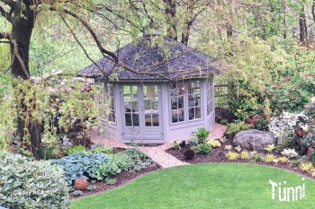 10 m² Pavillon, der Verspielte Pavillon