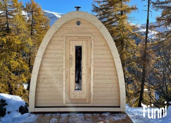 Sauna Pod 2.4m x 2.3m Saunapod, Saunapods, Saunaplatz, Saunahaus, Gästehaus, Sauna Haus,