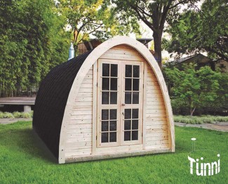 Sauna Pod 2.4m x 4.0m, Saunapod, Saunapods, Saunaplatz, Saunahaus, Gästehaus, Sauna Haus,