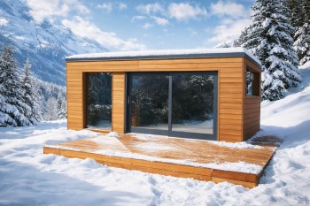 TIERRA Saunalodge; 6.0m x 2.3m