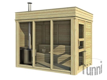 Saunahaus 2.0m x 3.0m, Gartensauna Lieferumfang, Saunahaus Detailbeschrieb und Volumen, Gartensauna, Aussensauna, Saunahaus, Saunacube Schweiz, Saunacube kaufen, Sauna Beratung