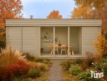 Saunahaus 3.0m x 6.0m, mit Duschraum, Lounge und Umkleideraum, Gartensauna Lieferumfang, Saunahaus Detailbeschrieb und Volumen, Gartensauna, Aussensauna, Saunahaus, Saunahaus Schweiz, Saunahaus kaufen, Sauna Beratung