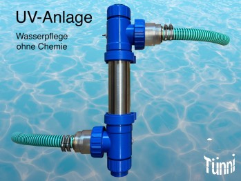 UV-Anlage für Badefass und Hotpot. Chemiefreie Desinfektion