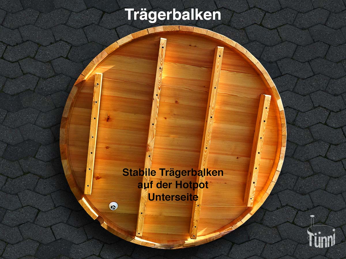 Hottub Trägerbalken
