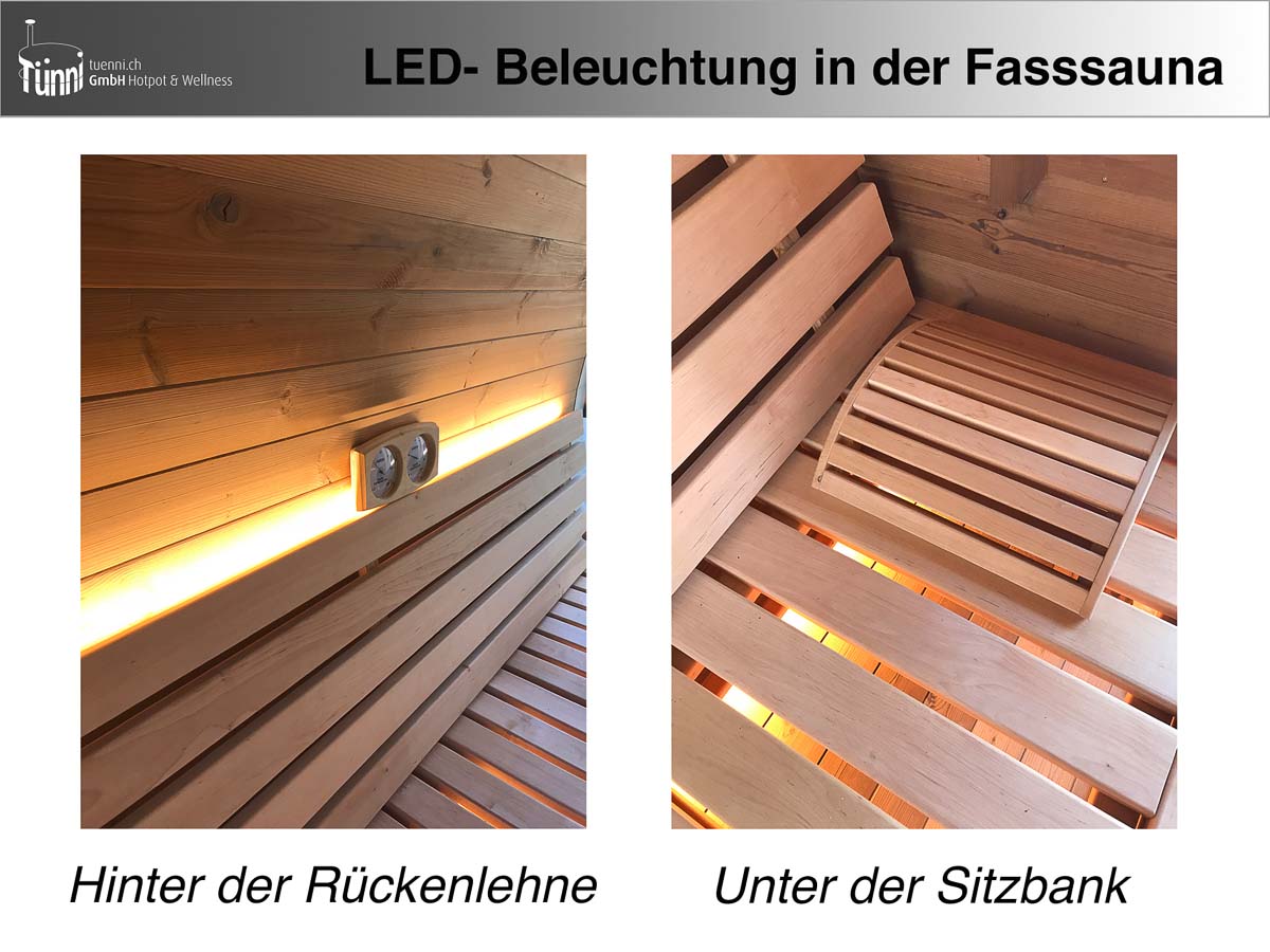 Sauna-Innenlicht