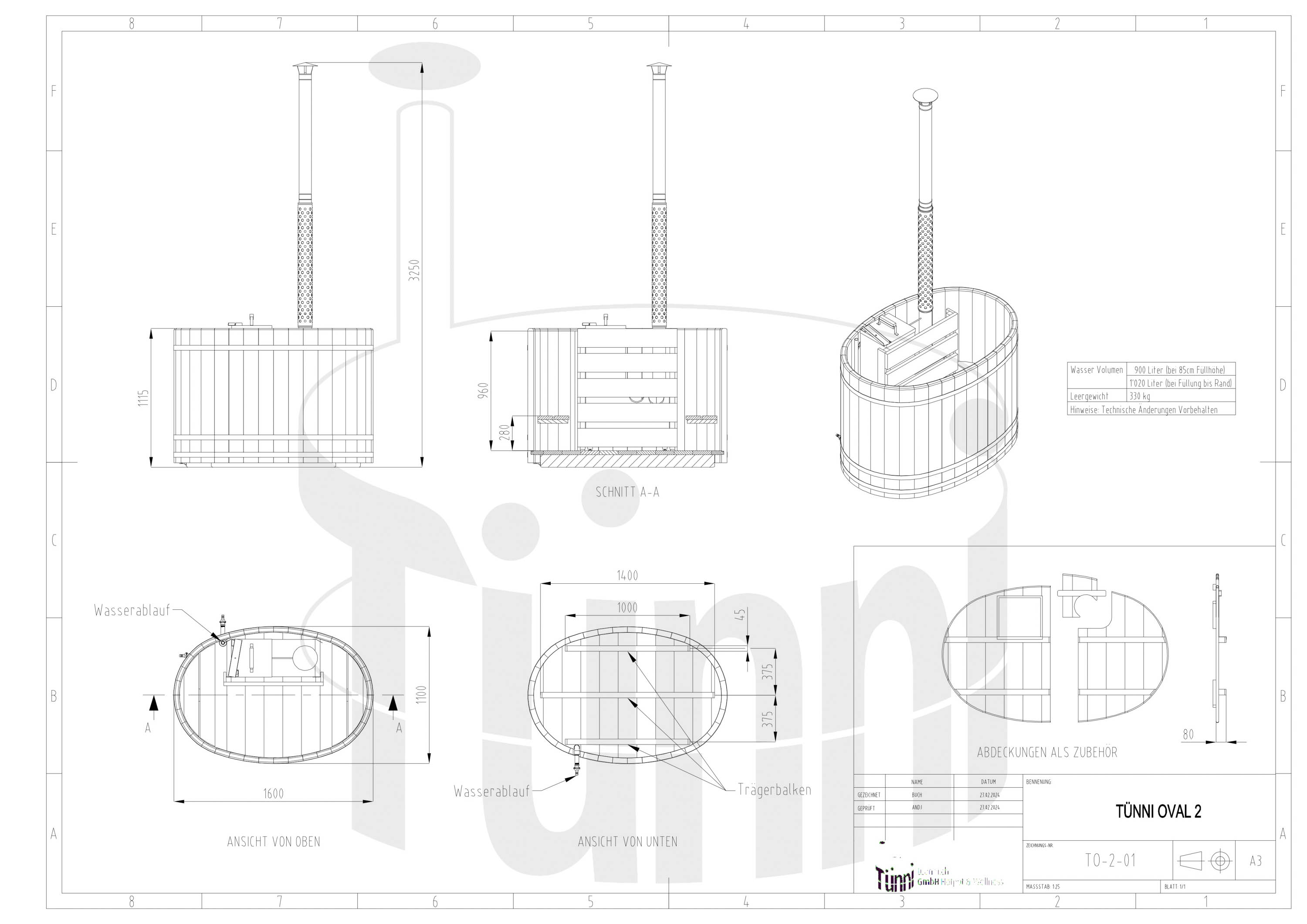 Hotpot Oval 2 Personen