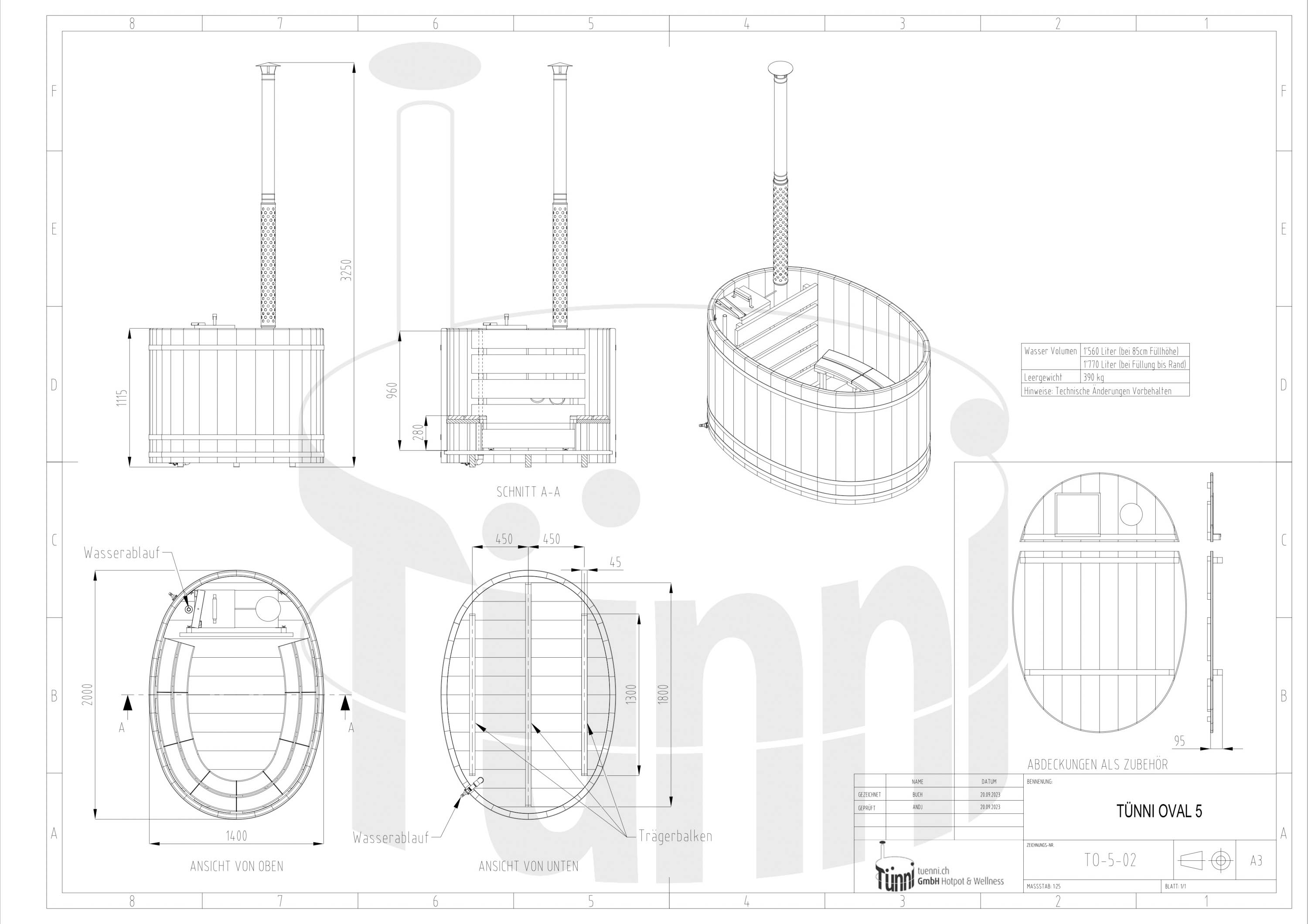 Hotpot Oval Konisch 2 Personen Hotpot Oval 5 Personen