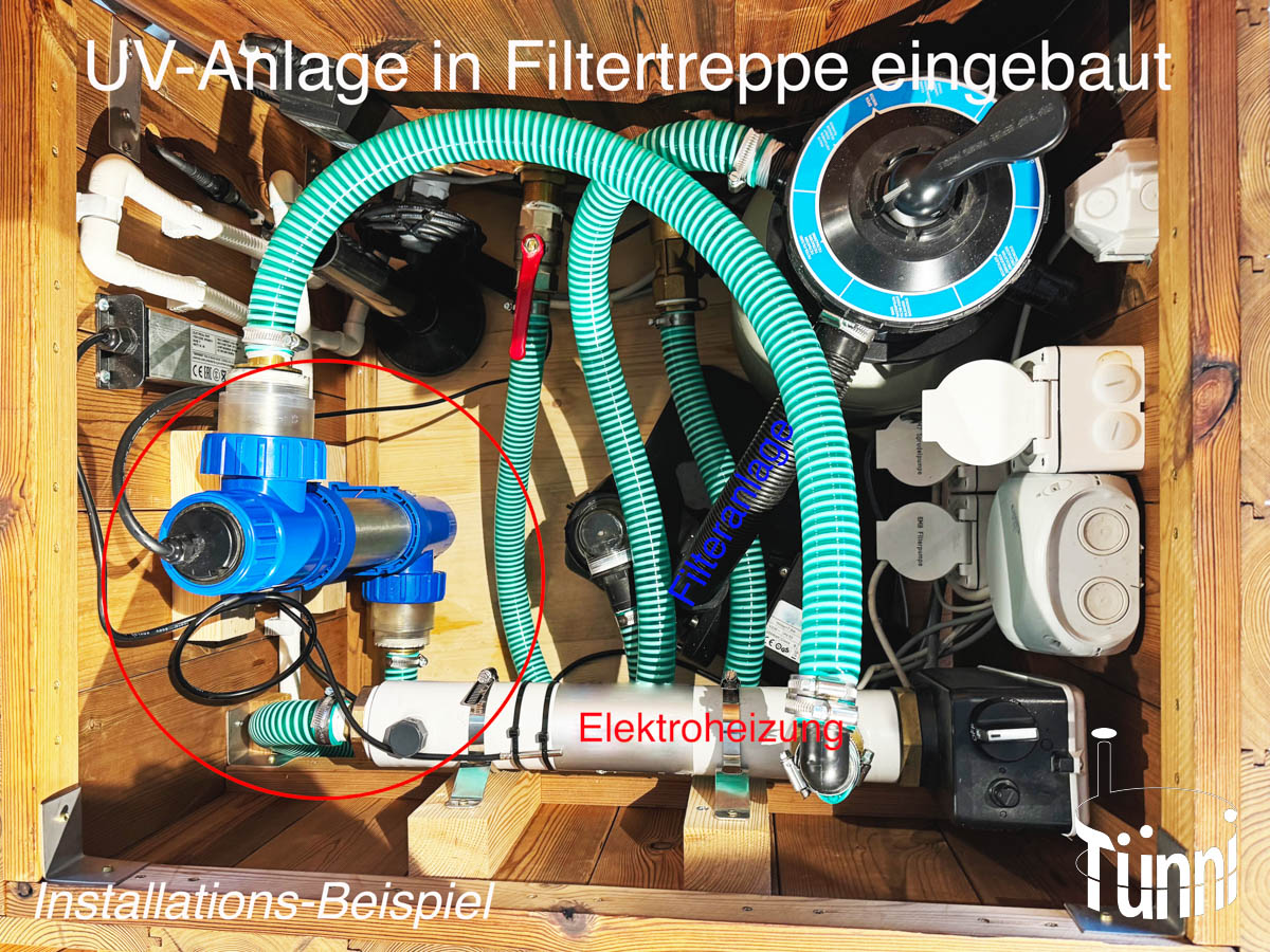 Badefass UV-Anlage