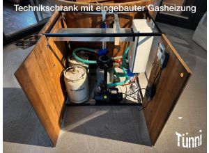 Hotpot Gasheizung eingebaut in Technikschrank