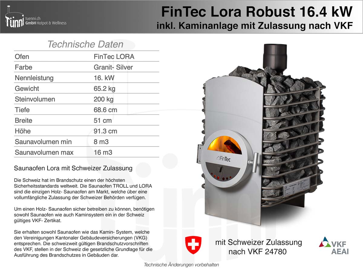 FINTEC LORA ROBUST mit Schweizer Zulassung