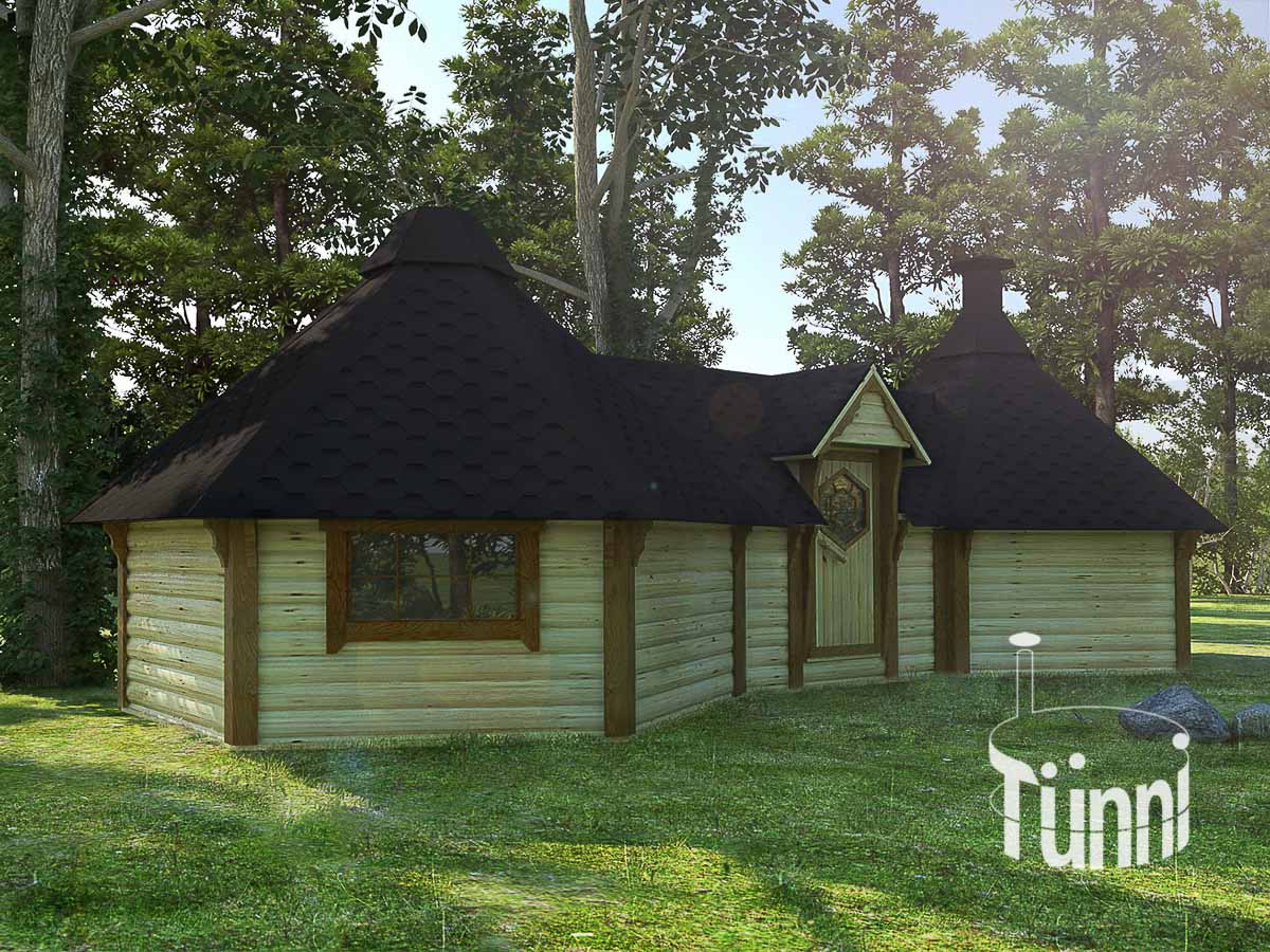 9.2 m² + 9.2 m² Doppel Grillkota
